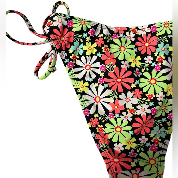 NWT Floral Bathing Suit Bottoms (L) - Picture 4 of 5
